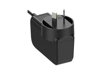 Beli Hitam 18W AU 2PIN AC DC Power Adapter 90 - 264Vac Input Wall Mount Power Adapter online manufacture