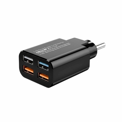 Beli Pengisi Daya Mobil USB Ganda 2.4A 3.0A untuk Input 12V-24V EU AU UK US online manufacture