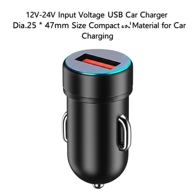 Beli 2.4A Dual USB Car Charger 12V-24V Input untuk Smartphone Tablet online manufacture