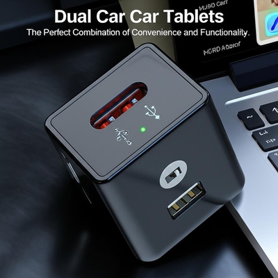 Beli Pengisi Daya Mobil USB Ganda 2.4A 3.0A Output untuk Input 12V-24V online manufacture