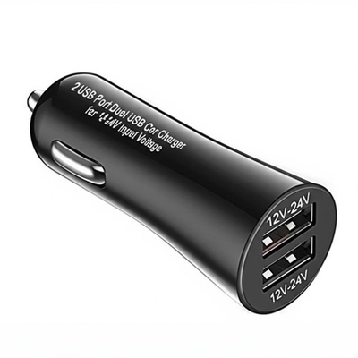 Beli Dual USB Car Charger 2.4A 3.0A untuk Kendaraan 12V-24V online manufacture