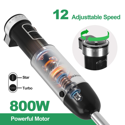 Harga yang bagus AC220v-240v Multi Fungsi Hand Blender Dengan 400w/600w/800w Power Desain Ergonomis on line