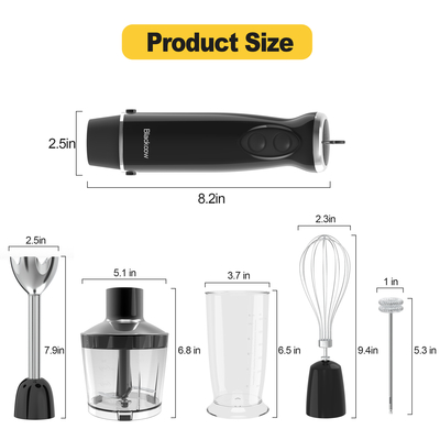 Harga yang bagus Slim Ergonomic Multi Fungsi Hand Blender DC Motor Dengan Kebisingan Rendah on line