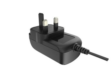 Harga yang bagus 24W UK Plug Hitam 2A 12 Volt AC Switching Power Supply Universal AC DC Wall Mount on line
