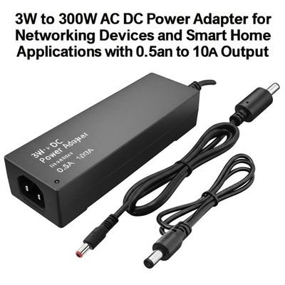 Harga yang bagus 3W to 300W AC DC Power Adapter for Networking Devices and Smart Home Applications with 0.5A to 10A Output on line