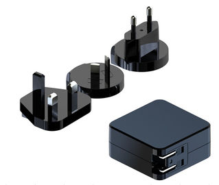 Harga yang bagus Dinding Adaptor Yang Dapat Dipertukarkan Pasang 5V-15V Dengan UK EU KA AU Plug on line